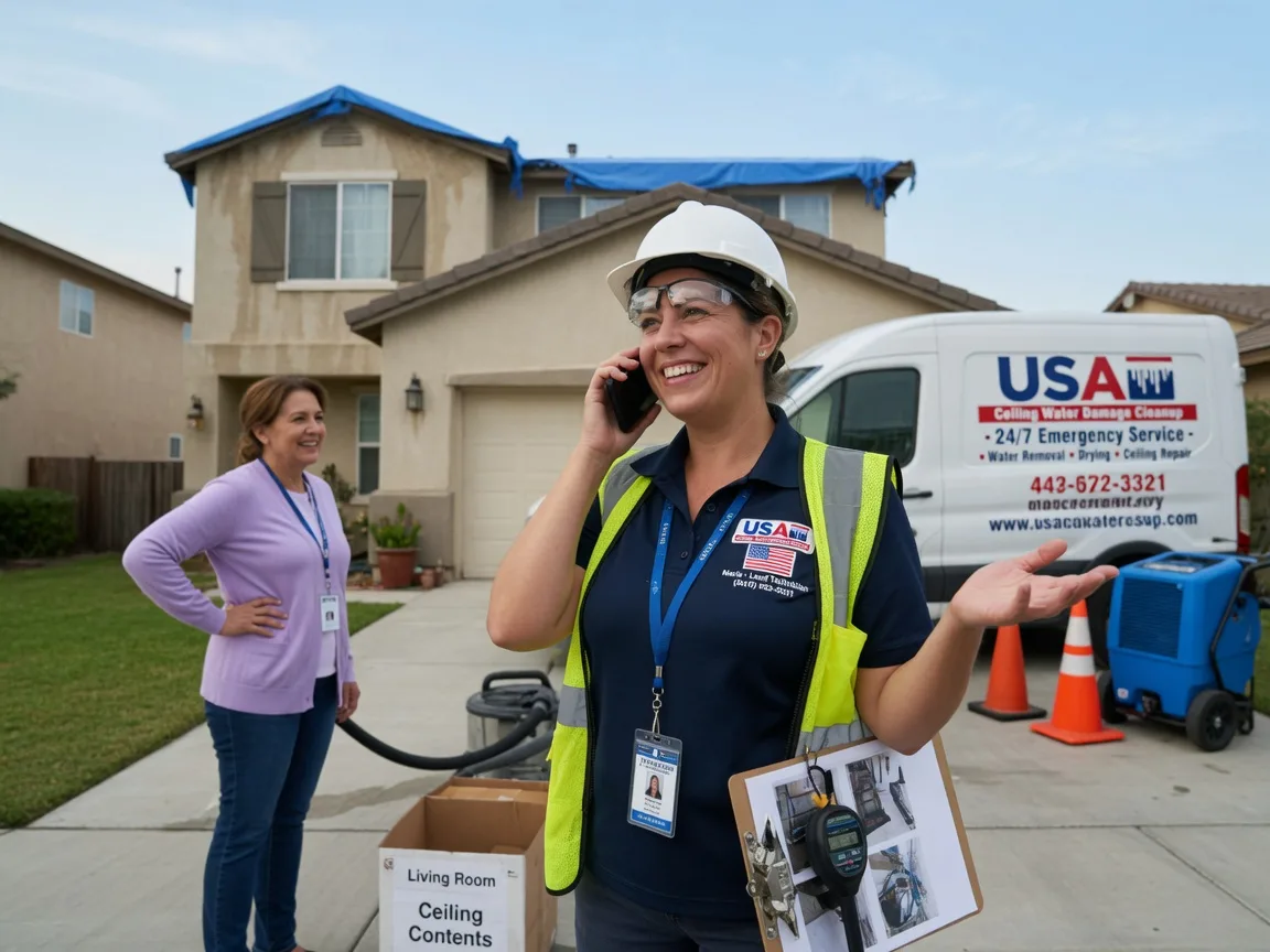 Ceiling Water Damage Restoration La Vista, NE FAQs