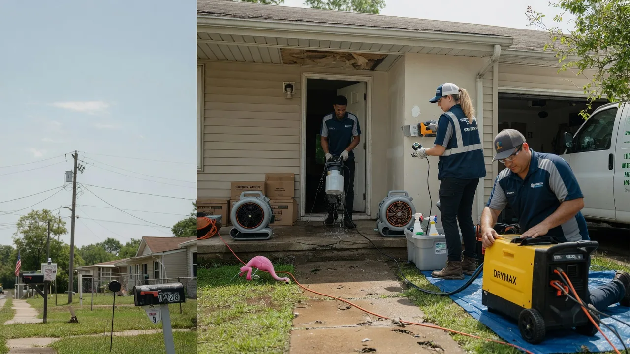 Storm Damage Water Removal in La Vista, NE near me